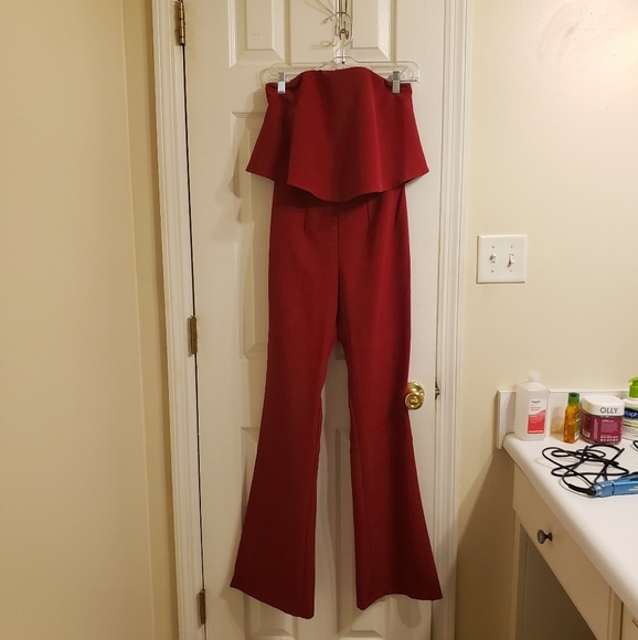 Gianni Bini Pants - GB Red Jumpsuit